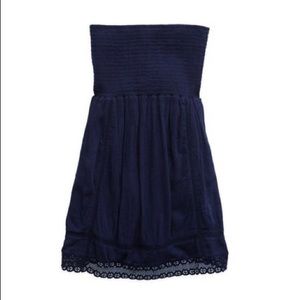 AERIE smocked strapless sundress